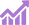 Icône d'un histogramme avec ligne allant du coin inférieur gauche au coin supérieur droit, montrant une augmentation